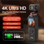 Ausek AT-M105 4K Pocket Gimbal Camera - Image 2