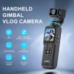 Ausek AT-M105 4K Pocket Gimbal Camera - Image 3