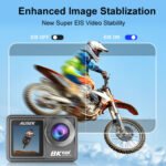 Ausek AT-M86TR 8k WiFi Waterproof Action Camera