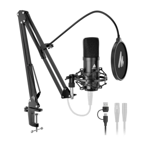 Maono AU-A04 Gen2 Condenser Microphone Black