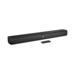 JBL Bar Studio 2.0 Channel Soundbar With Bluetooth Price in BD - Compact black all-in-one soundbar design.