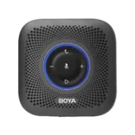 Boya Blobby Pro Bluetooth Conference Speaker Microphone Price in BD - Compact round black wireless conference speakerphone with touch controls.