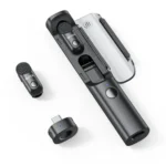 BOYA Magic-03 AI-Powered Transformable Wireless Microphone Price in BD - BOYA Magic-03 transformable transmitters, dual receivers, and charging case.
