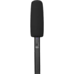 Boya BY-BM6060 Super-Cardioid Shotgun Microphone Price in BD - Professional black long shotgun condenser microphone with foam windshield.