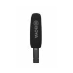 Boya BY-BM6040 Cardioid Shotgun Microphone Price in BD - Boya BY-BM6040 shotgun microphone with foam windscreen, fur windshield, and XLR cable.