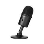 BOYA BY-CM3 USB Condenser Microphone Price in BD - Professional black desktop studio microphone with gain knob.