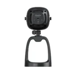 Boya BY-CM6B All-in-one USB Microphone With 4K Ultra Camera Price in BD - Black vertical desktop all-in-one webcam microphone with ring light.