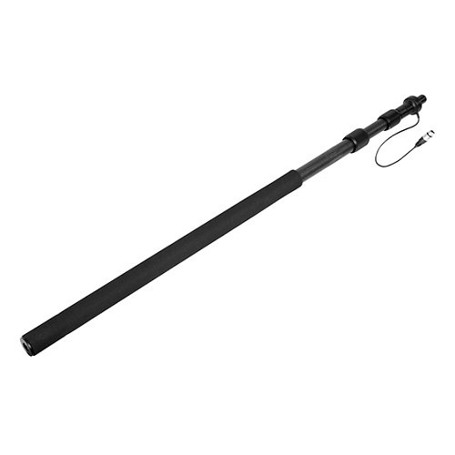 The BOYA BY-PB25 is a 3-section carbon fiber boom pole featuring an internal coiled XLR cable, extending from 1m to 2.5m for professional audio capture. Lightweight and durable multi-layer carbon fiber construction. Integrated internal coiled XLR cable eliminates cable clutter. Extends from 1 meter (3.3') to 2.5 meters (8.2') across 3 sections. Supports shock mounts and shotgun microphones up to 3 kg. Includes 1/4", 3/8", and 5/8" thread adapters for universal fitting. Padded neoprene handle with twist-lock captive-collet system. Fast nationwide doorstep delivery via Steadfast Courier.