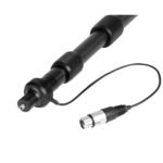 The BOYA BY-PB25 is a 3-section carbon fiber boom pole featuring an internal coiled XLR cable, extending from 1m to 2.5m for professional audio capture. Lightweight and durable multi-layer carbon fiber construction. Integrated internal coiled XLR cable eliminates cable clutter. Extends from 1 meter (3.3') to 2.5 meters (8.2') across 3 sections. Supports shock mounts and shotgun microphones up to 3 kg. Includes 1/4", 3/8", and 5/8" thread adapters for universal fitting. Padded neoprene handle with twist-lock captive-collet system. Fast nationwide doorstep delivery via Steadfast Courier.