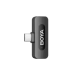 The Boya BY-V3 Combo is an ultracompact dual-channel 2.4GHz wireless microphone system featuring dual transmitters, Type-C and Lightning connectivity options, one-click noise cancellation, and a portable charging case. Dual-transmitter setup (2 TX + 1 RX) for two-person interviews and mobile vlogs. Compatible with both iOS Lightning and Android USB-C mobile devices. 2.4GHz wireless transmission with up to a 100-meter operating range. One-click environmental noise cancellation mode for crystal-clear vocals. Long battery life offering up to 9 hours of continuous operation per charge. Fast nationwide doorstep delivery via Steadfast Courier.