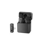The BOYA BY-V30 is an ultracompact 2.4 GHz dual-channel wireless microphone system featuring two transmitters, active noise reduction, and up to 9 hours of battery life. Dual-channel 2.4GHz system with 2 clip-on transmitters for 2-person recording. One-touch active noise reduction (NR) to suppress unwanted background ambient noise. Stable digital wireless transmission range up to 50 meters (164 ft). Up to 9 hours of continuous battery life per transmitter charge. Pass-through charging port on receiver lets you power your phone while recording. Instant plug-and-play setup for mobile devices and laptops. Fast nationwide doorstep delivery via Steadfast Courier.