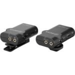 BOYA BY-WM4 Pro Wireless Lavalier Microphone System Price in BD - Black compact bodypack wireless transmitters and receiver with lavalier mics.