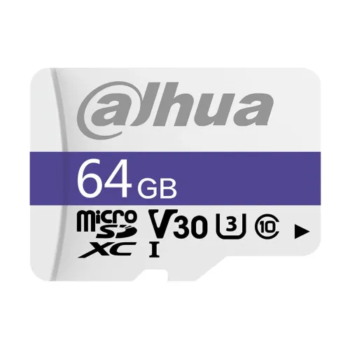 c100-01-500x500 Dahua C100 64GB UHS-I Class 10 microSDXC Memory Card Price in Bangladesh - High speed surveillance and mobile memory card