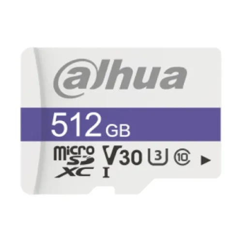 Dahua C100 512GB UHS-I Class 10 microSDXC Memory Card Price in Bangladesh - Ultra high capacity 4K video memory card