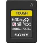 Sony CFexpress Type A TOUGH 640GB Memory Card CEA-G640T