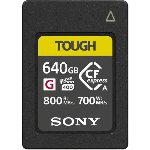Sony CFexpress Type A TOUGH 640GB Memory Card CEA-G640T