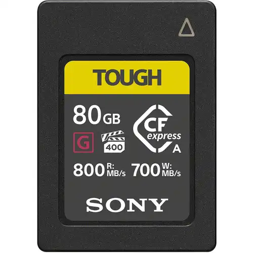 Sony CFexpress Type A TOUGH 80GB Memory Card CEA-G80T