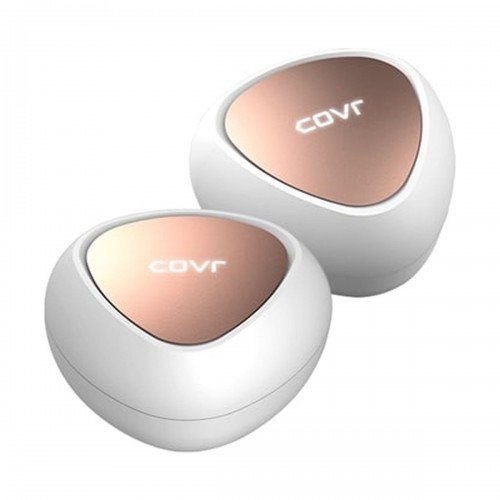 D-Link COVR-C1202 AC1200 Dual-Band Mesh Router (2 Pack) Price in BD - White and rose gold D-Link COVR-C1202 mesh Wi-Fi system 2-pack units.