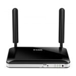 D-Link DWR-921 4G LTE Router Price in BD - Black D-Link DWR-921 4G LTE wireless router with two detachable external antennas.