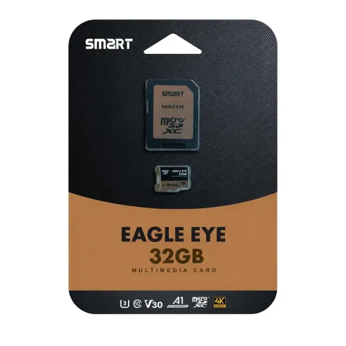 Smart Eagle Eye 32GB Micro SDXC UHS-I U3 Class10 Memory Card Price in Bangladesh - Fast speed 4K video memory card with SD adapter