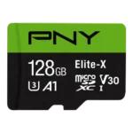 PNY Elite-X 128GB Class 10 U3 V30 microSDXC Memory Card