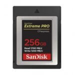 SanDisk Extreme PRO CFexpress Type B 256GB Memory Card Price in BD - Black and gold CFexpress Type B memory card featuring 1700MB/s speed rating and 256GB capacity