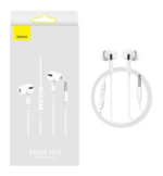 Baseus Encok H18 3.5mm Wired Earphone White Original