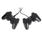 Havit G61 USB Vibration Double Gamepad Price in BD - Front view of Havit G61 dual 2-in-1 USB vibration PC gaming controllers