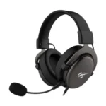 Havit Gamenote H2015d Gaming Headphone Price in BD - Front view of Havit Gamenote H2015d gaming headphone with microphone and 3.5mm cable