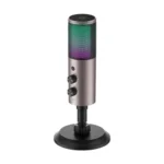 Havit GK61 GAMENOTE RGB USB Microphone Price in BD - Front view of Havit GK61 GAMENOTE RGB USB condenser microphone