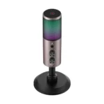 Havit GK61 GAMENOTE RGB USB Microphone Price in BD - Front view of Havit GK61 GAMENOTE RGB USB condenser microphone