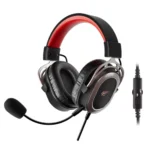Havit H2008D Gaming Wired Headphone Price in BD - Front view of Havit H2008D wired gaming headphone with detachable microphone