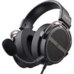 Havit H2030E 3.5mm Wired Gaming Headphone Price in BD - Front view of Havit H2030E gaming headphone with microphone and 3.5mm cable
