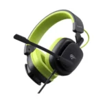 Havit H2048U Gamenote USB 7.1 Gaming Headphone Price in BD - Front view of Havit H2048U USB gaming headphone with RGB lighting and microphone