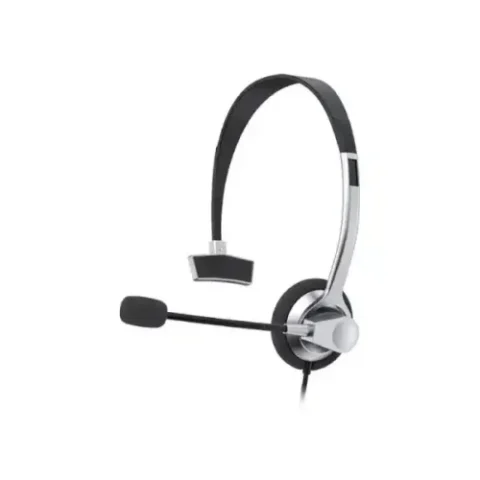 Havit H204D Double Plug Stereo Headphone Price in BD - Front view of Havit H204D stereo headphone with double 3.5mm plugs and boom mic