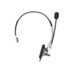 Havit H204D Double Plug Stereo Headphone Price in BD - Front view of Havit H204D stereo headphone with double 3.5mm plugs and boom mic