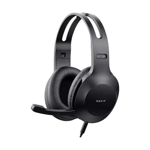 h220d-01-500x500 Havit H220D Wired Headphone Price in BD - Front view of Havit H220D foldable stereo headphone with 3.5mm jack