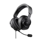 Havit H2230d 3.5mm Wired Gaming Headphone Price in BD - Front view of Havit H2230d gaming headphone with microphone and 3.5mm cable