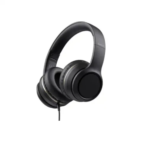 HAVIT H226D Single Jack Stereo Headphone Price in BD - Front view of HAVIT H226D stereo headphone with 3.5mm single jack connection