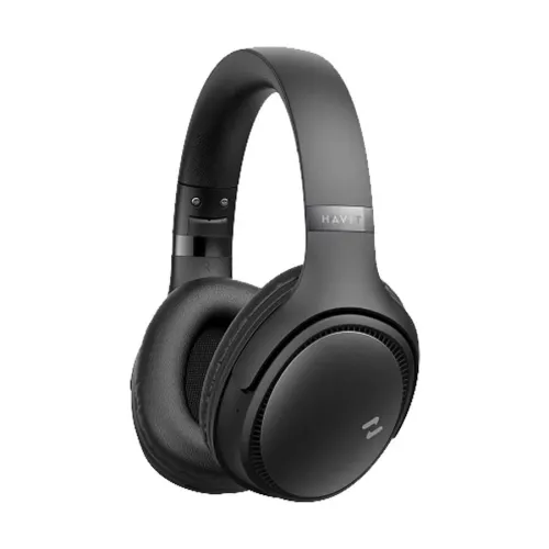 Havit H630BT Bluetooth Foldable Headphone Price in BD - Front view of Havit H630BT wireless foldable headphone with soft earpads