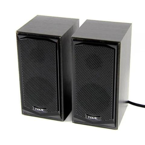 Havit SK518 2.0 USB Speaker Price in BD - Front view of Havit SK518 compact USB 2.0 desktop speakers