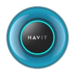 Havit SK900BT RGB Bluetooth Black Speaker Price in BD - Front view of Havit SK900BT speaker with multi-color RGB backlighting