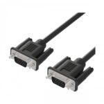 Havit Monitor 1.5 Meter VGA Cable Price in BD - Coiled black Havit 1.5M VGA male to male monitor cable with blue connectors