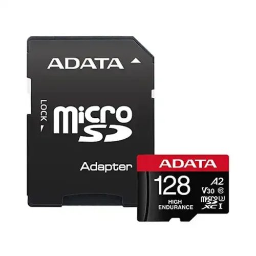 ADATA High-Endurance 128GB UHS-I Class 10 microSDXC Memory Card Price in BD - Black high-endurance micro card for dash cams and security cameras