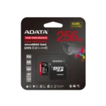 ADATA High-Endurance 256GB UHS-I Class 10 microSDXC Memory Card Price in BD - 256GB heavy-duty micro card for dash cams and security cameras