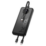 Hoco J132 Sabio 10000mAh Power Bank Price in Bangladesh - Compact portable battery pack with dual outputs and inputs