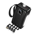Hoco J173A 22.5W 30000mAh Power Bank Price in Bangladesh - High capacity portable charger with four built-in cables and fast charging