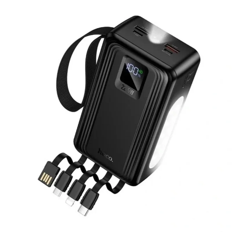 hoco-j173a-22-5w-30000mah-power-bank Hoco J173A 22.5W 30000mAh Power Bank Price in Bangladesh - High capacity portable charger with four built-in cables and fast charging