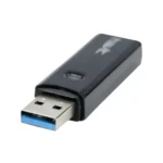 Havit HV-C304 USB 3.0 SD & Micro SD Card Reader Price in BD - Front view of Havit HV-C304 USB 3.0 memory card reader with protective cap and dual slots