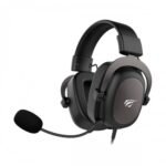 Havit HV-H2002D Gaming Headphone Price in BD - Front view of Havit HV-H2002D gaming headphone with detachable microphone and steel headband